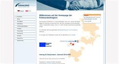 Desktop Screenshot of fehmarnbeltregion.net